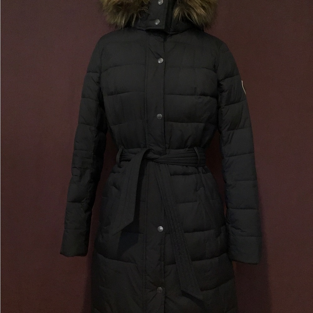 Abercrombie and Fitch Long down coat.